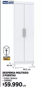 Despensa Multiuso 2 Puertas