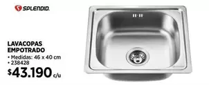 Splendid - Lavacopas Empotrado