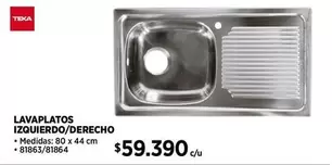 Teka - Lavaplatos Izquierdo/derecho