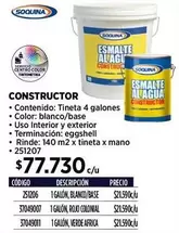 Soquina - Contructor