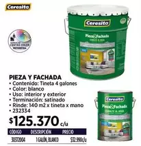 Ceresita - Pieza Y Fachada