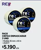 Rexona - Pack Cintas Enmascarar