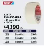 Tesa - Cinta Enmascarar
