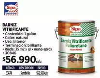 Sipa - Vitrificante