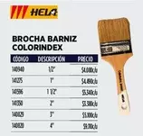 Hela - Brocha Barniz Colorindex