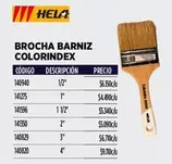 Hela - Brocha Barniz Colorindex