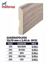 Guardapolvos 12x70 Mm 2.4,40 M Gp22