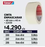 Tesa - Cinta Enmascarar