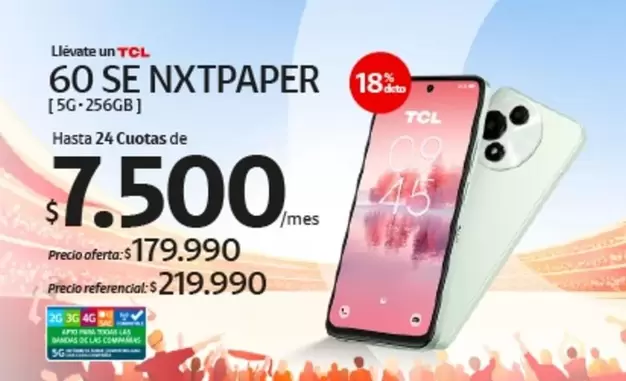 TCL - 60 Se Nxtpaper