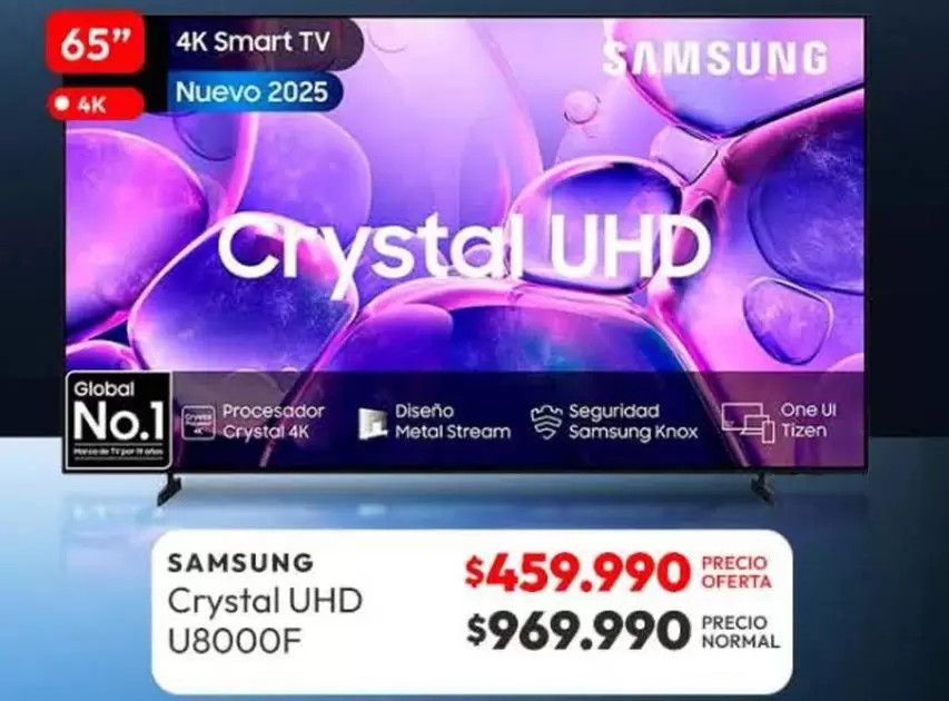 Samsung - Crystal UHD U8000F