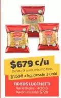 Lucchetti - Fideos
