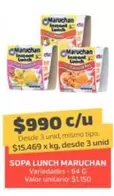 Maruchan - Sopa Lunch