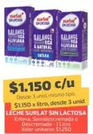 Surlat - Leche  Sin Lactosa