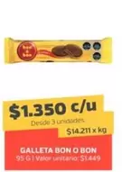 Bon o Bon - Galleta Bon O Bon