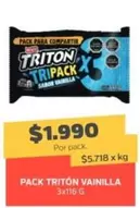 Tritón - Pack Triton Vainilla