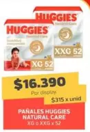 Huggies - Pañales Natural Care