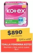 Kotex - Toalla Femenina