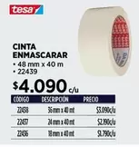 Tesa - Cinta Enmascarar