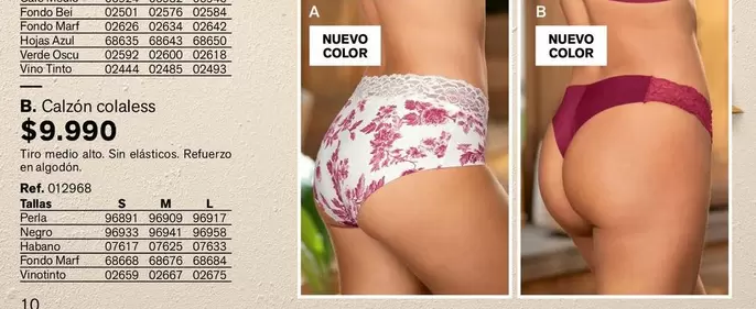 Perla - Calzon Colales