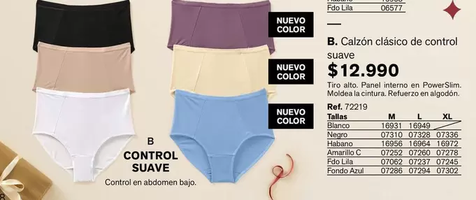 Control - Calzon Clasico De Suave