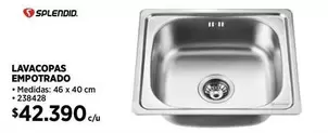 Splendid - Lavacopas Empotrado
