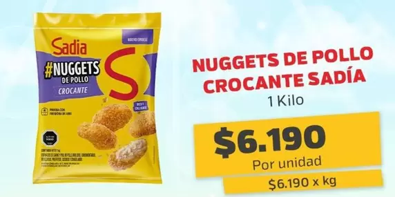 Sadia - Nuggets De Pollo Crocante