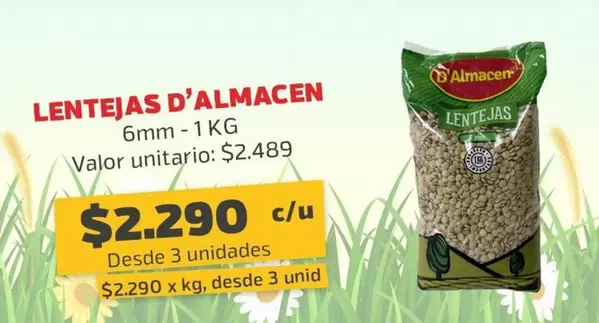 Valor - Lentejas D'almacen