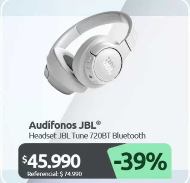 JBL - Audifonos Headset Jbl Tune 720bt Bluetooth