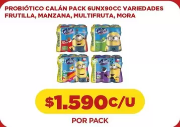 Calán - Probiótico Pack 6unx90cc