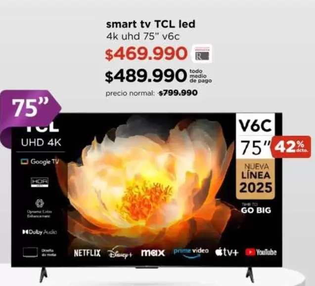 TCL - Smart Tv Led