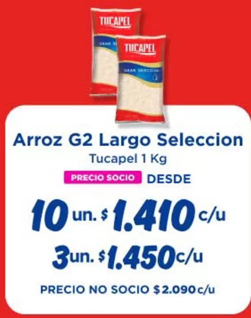 Tucapel - Arroz G2 Largo