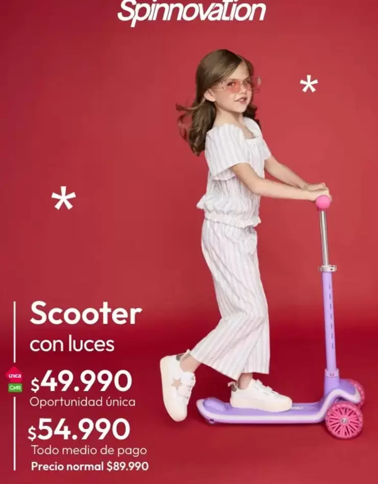 Scooter Con Luces