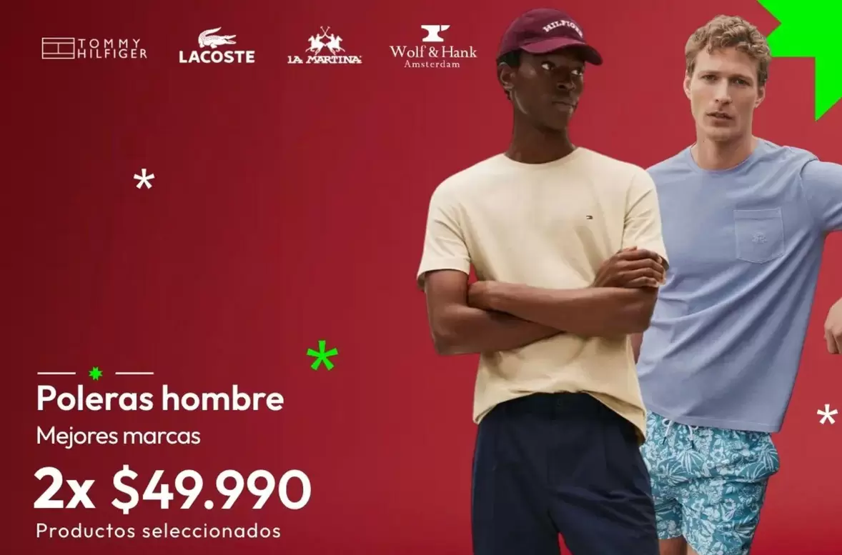 Lacoste - Poleras Hombre
