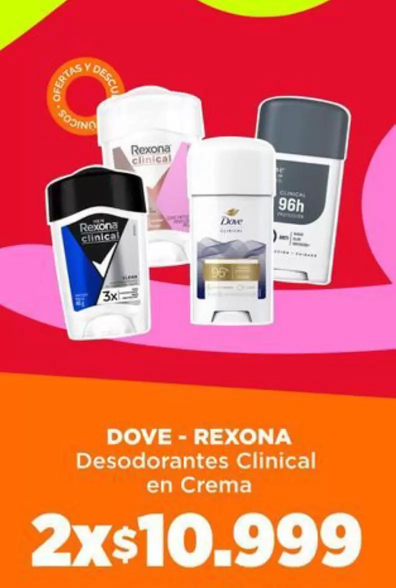 Dove - Desodorantes Clinical En Crema