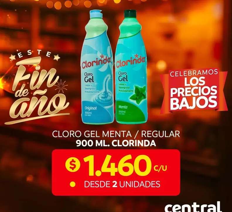 Clorinda - gel menta / regular