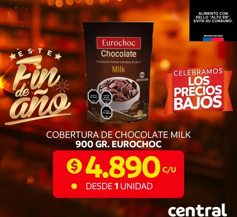 Cobertura De Chocolate Milk