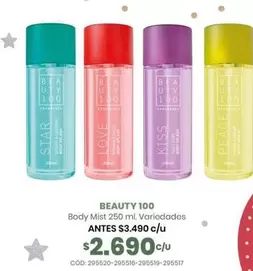 Beauty 100 - Body Mist