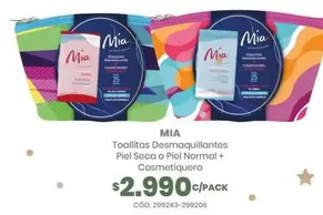 Toallitas Desmaquillantes Piel Seca O Piel Normal + Cosmetiquero