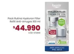 Eucerin - Pack Rutina Hyaluron Filler Refill Anti-Arrugas