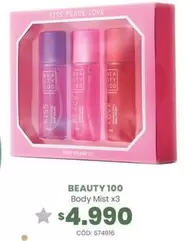 Beauty 100 - Body Mist