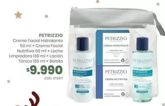 Petrizzio - Crema Facial Hidratante 50 M + Crema Facial