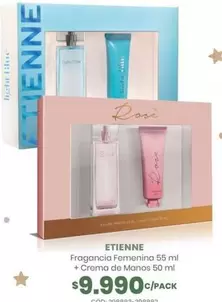 Etienne - Fragancia Femenina + Crema De Manos