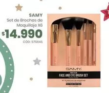 Set De Brochas De Maquillaje X6