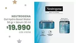 Neutrógena - Gel Hydro Boost Water