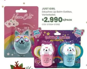 Cat - Estuches Lip Balm Gatitos