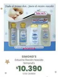 Simond's - Estuche Recién Nacido