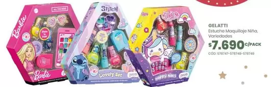 Gelatti - Estuche Vemolgante Niña