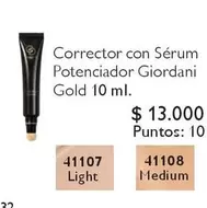 Giordani - Corrector con serum Potenciador  Gold