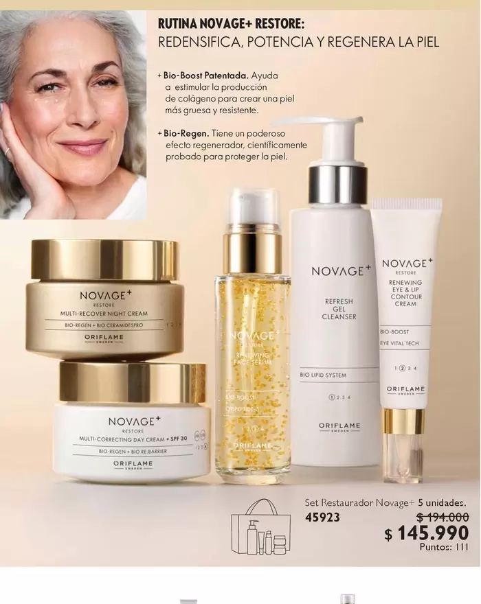 Novage - Rutina noviage + Restore