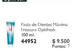 Pasta De Dientes Máxima Frescura Optifresh